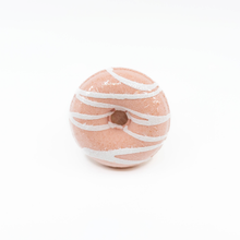 Load image into Gallery viewer, Black Cherry Donut Shaped Bath Bomb