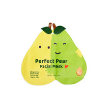Load image into Gallery viewer, Perfect Pear sheet facial mask (2 in 1)