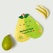 Load image into Gallery viewer, Perfect Pear sheet facial mask (2 in 1)
