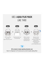 Load image into Gallery viewer, Aqua Plus Moisturizing Sheet Mask