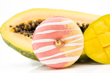 Load image into Gallery viewer, Mango Papaya Donut Bath Bomb