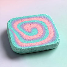 Load image into Gallery viewer, Bubble Swirls Solid Bubble Bath Bar Rainbow Sherbet