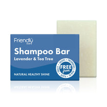 Load image into Gallery viewer, Lavender & Tea Tree Shampoo Bar