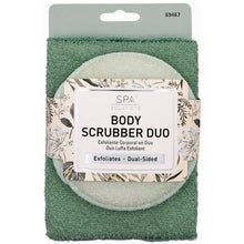 Load image into Gallery viewer, BODY SCRUBBER DUO SAGE