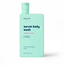Load image into Gallery viewer, Hyaluronic Acid Serum Body Wash, Sea Salt & Lemongrass Scent