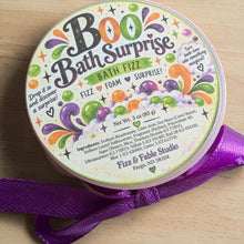 Load image into Gallery viewer, Halloween Bath Bomb Dust- Toy Inside