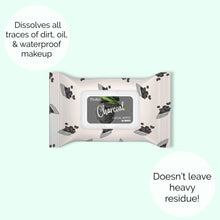 Load image into Gallery viewer, Prolux Facial Wipes: Charcoal