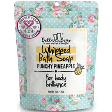 Load image into Gallery viewer, Punchy Pineapple Whipped Bath Soap Body Wash Mini
