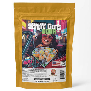 Freeze Dried Sour Street Gems (Sour Skittles)