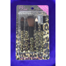 Load image into Gallery viewer, Makeup Brush Set: Cheetah
