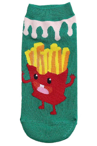 Junk Food Ankle Socks