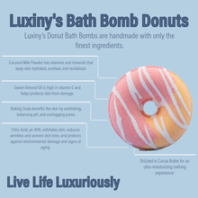 Load image into Gallery viewer, Mango Papaya Donut Bath Bomb
