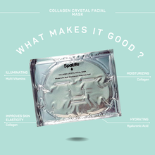 Load image into Gallery viewer, Collagen Crystal, Hydrogel Facial Mask
