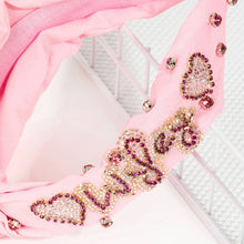 Load image into Gallery viewer, Embroidered Wifey Print Headband
