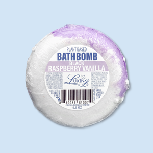 Black Raspberry Vanilla Donut Shaped Bath Bomb