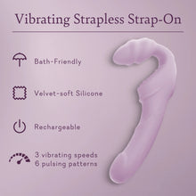 Load image into Gallery viewer, Vibrating Strapless Strap On
