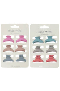 Mini Claw Clip 6pk