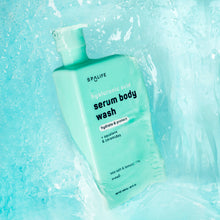Load image into Gallery viewer, Hyaluronic Acid Serum Body Wash, Sea Salt &amp; Lemongrass Scent
