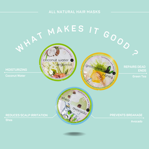 Hair Mask -: Coconut and Argan Oil hydrating Hair mask