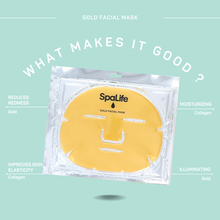 Load image into Gallery viewer, 24k Gold Ultimate Hydrogel Facial Mask
