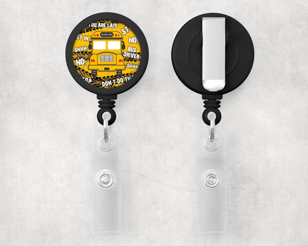 School Bus Driver|Retractable Badge Reel