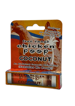 Load image into Gallery viewer, Chicken Poop Lip Balm- Coconut
