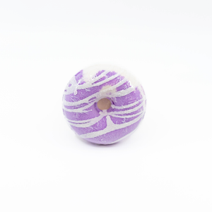 Black Raspberry Vanilla Donut Shaped Bath Bomb