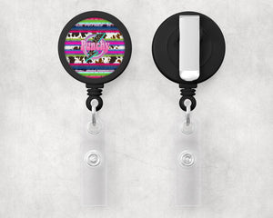 Serape Punchy |Retractable Badge Reel