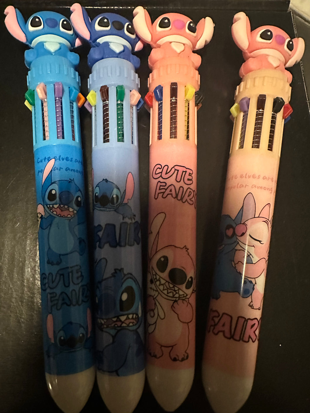 Blue Alien Multicolor Pen