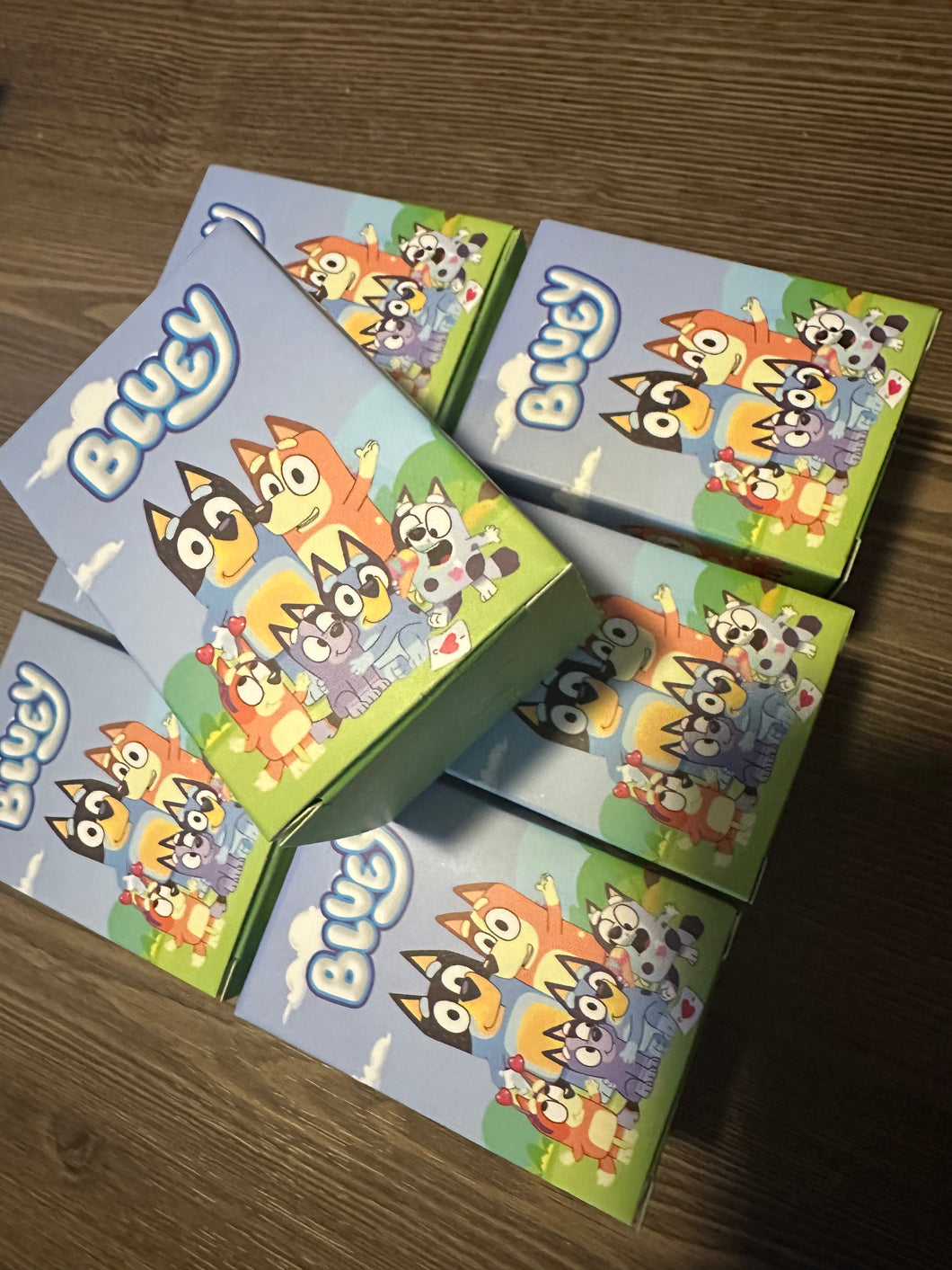 Mystery Blue Dog Character Box