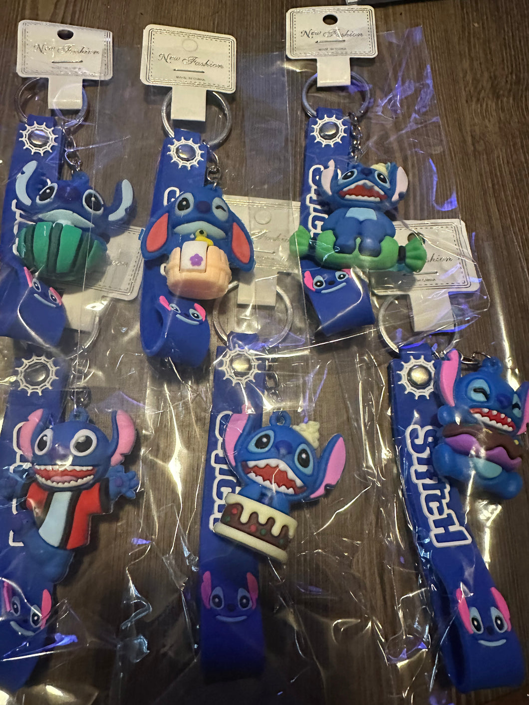 Blue Alien Keychain