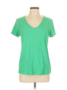 Light Green V-neck Top (2x)