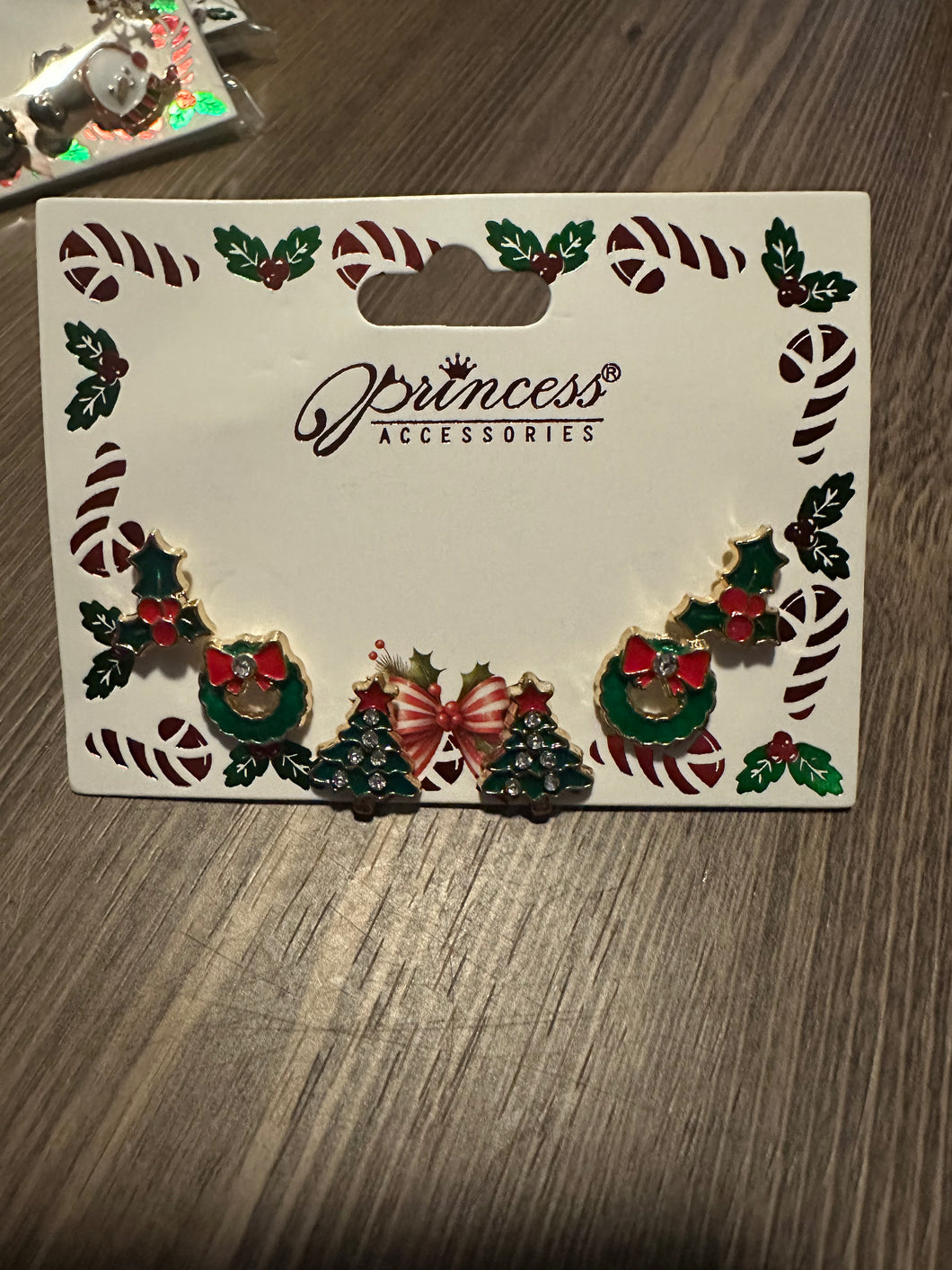 3pk Tree Studs