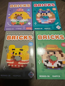 Character Building Brick Toy