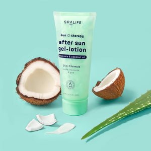 After Sun Gel-Lotion Aloe Vera & Coconut Oil 2 in1 Formula