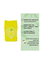 Load image into Gallery viewer, Makeup Cleansing Towelette Green Tea
