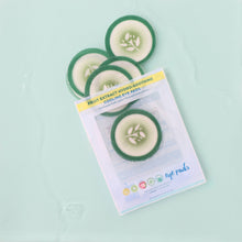 Load image into Gallery viewer, Cucumber Soothing &amp; Cooling Eye Pads - 12 Pads
