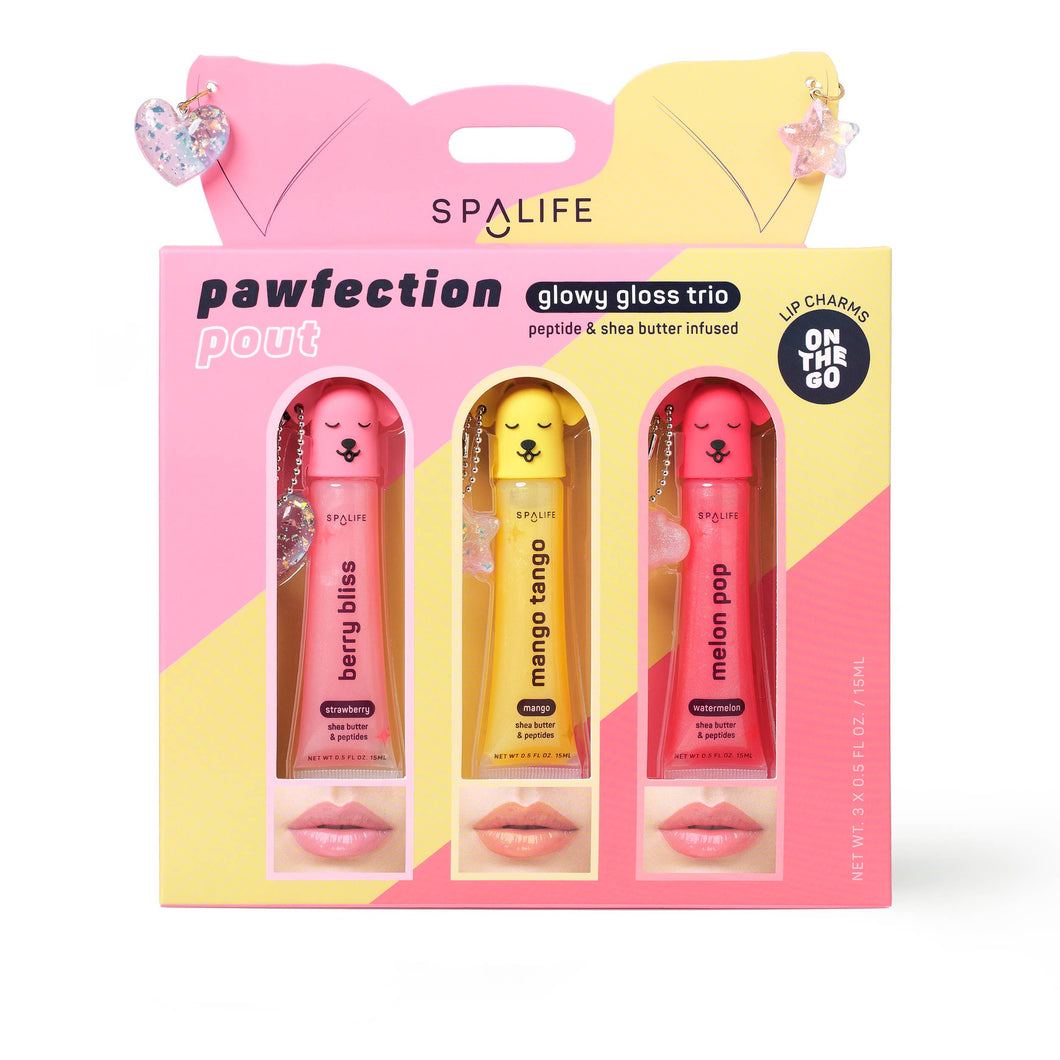 Pawfection Pout Glowy Gloss Trio Holiday Gift Set