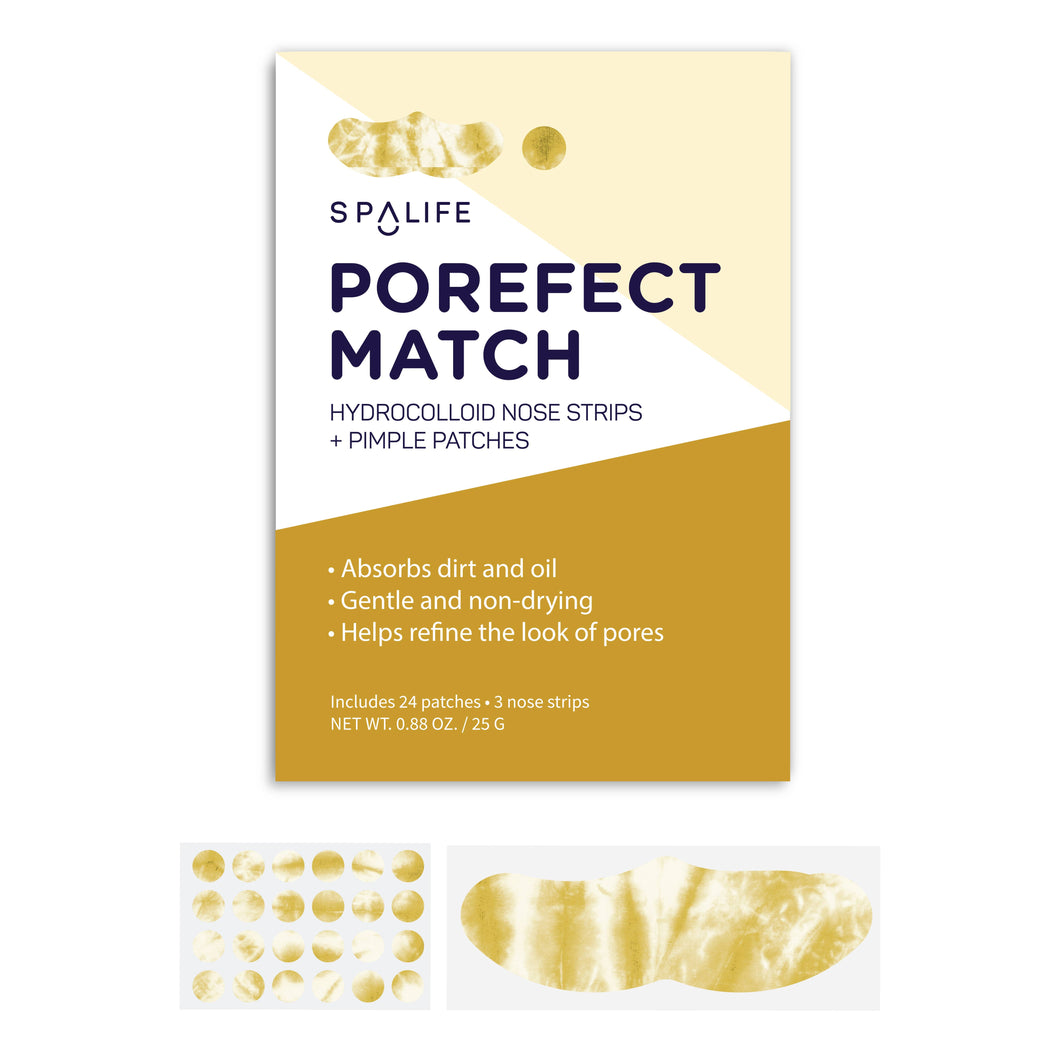 POREFECT MATCH Pimple Patches & Nose Pore Strips: Blue