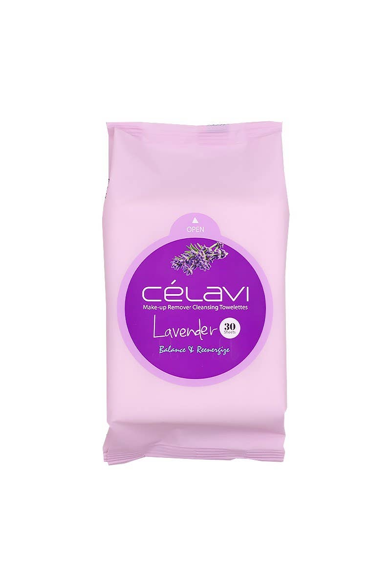 Lavender Make-up Removing Cleansing Towelettes