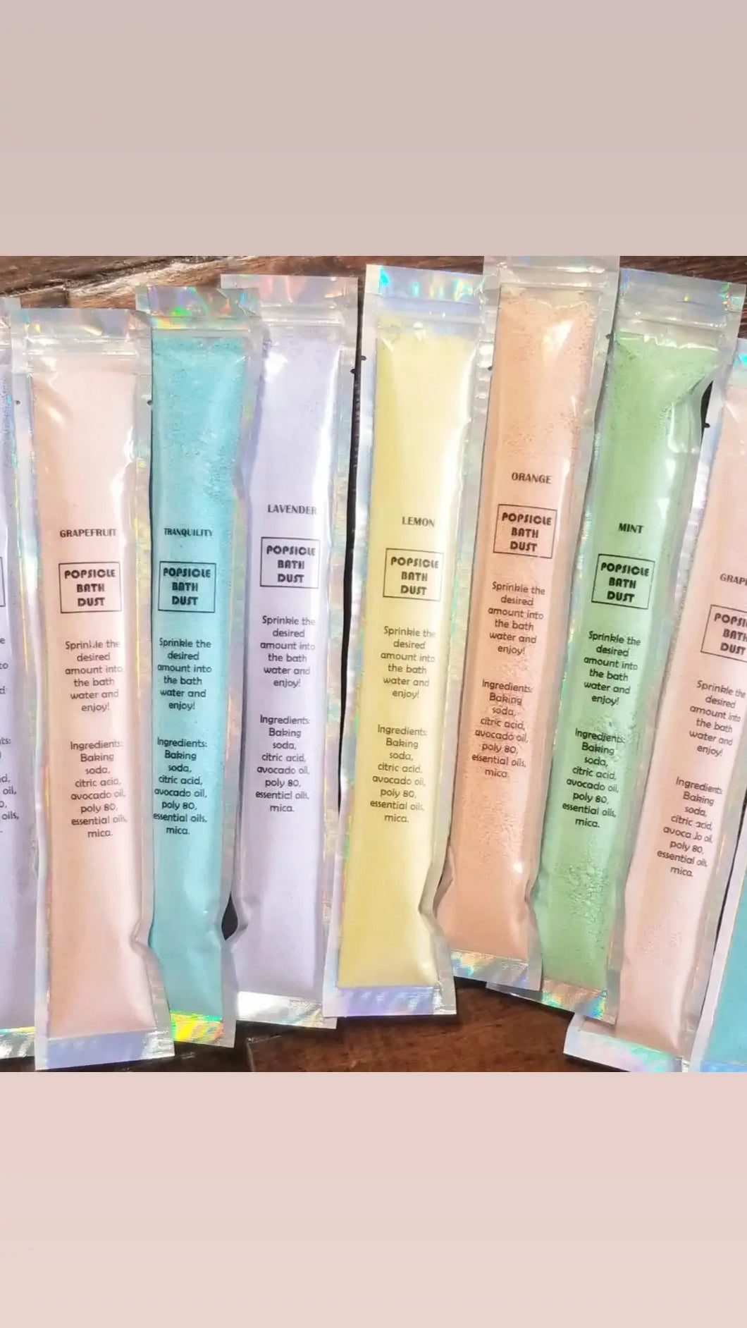 Popsicle Bath Fizzy Dust