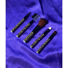 Load image into Gallery viewer, Makeup Brush Set: Cheetah

