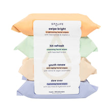 Load image into Gallery viewer, Skincare Makeup Remover Facial Wipes Multi-Pack - 4 Pk
