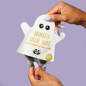 Pore-Refining Halloween Animated Ghost Mask