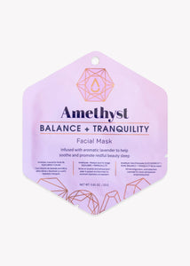 Amethyst Inspired Facial Mask