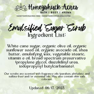 Mini Sugar Body Scrub Energize