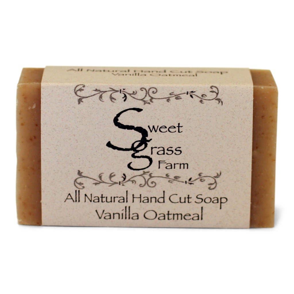 Handcut Bar Soap: Vanilla Oatmeal