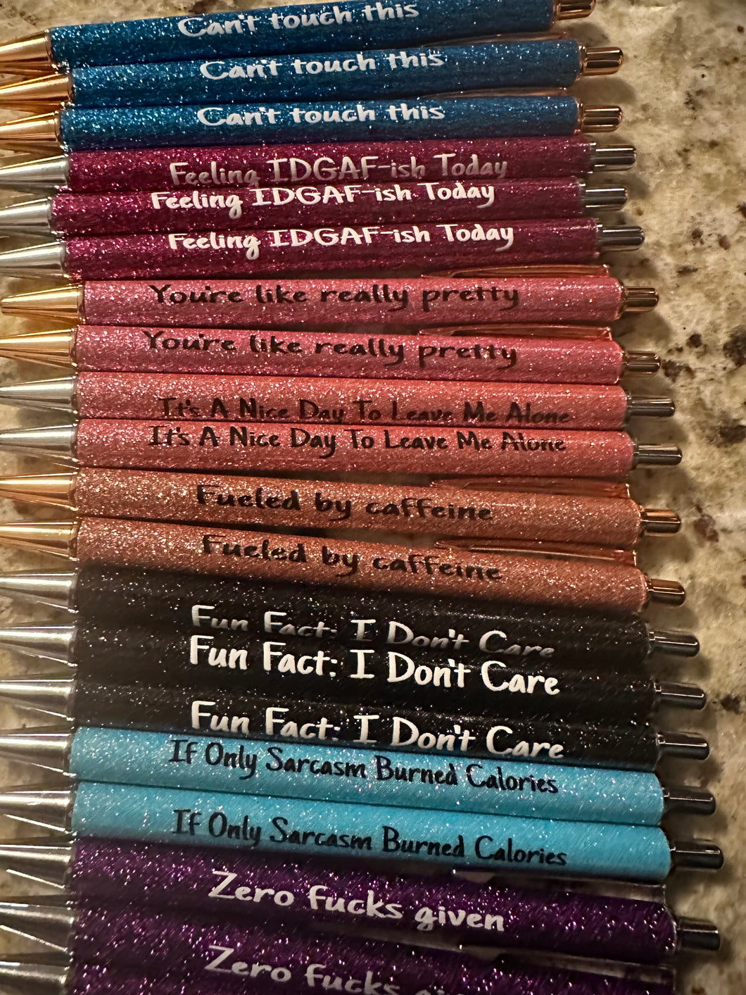 Sassy Glitter Pens