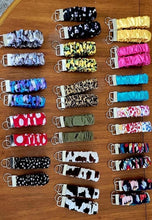 Load image into Gallery viewer, Scrunchie Key Chain Wristlet
