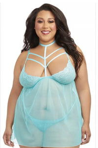 Venetian Lace Babydoll Set